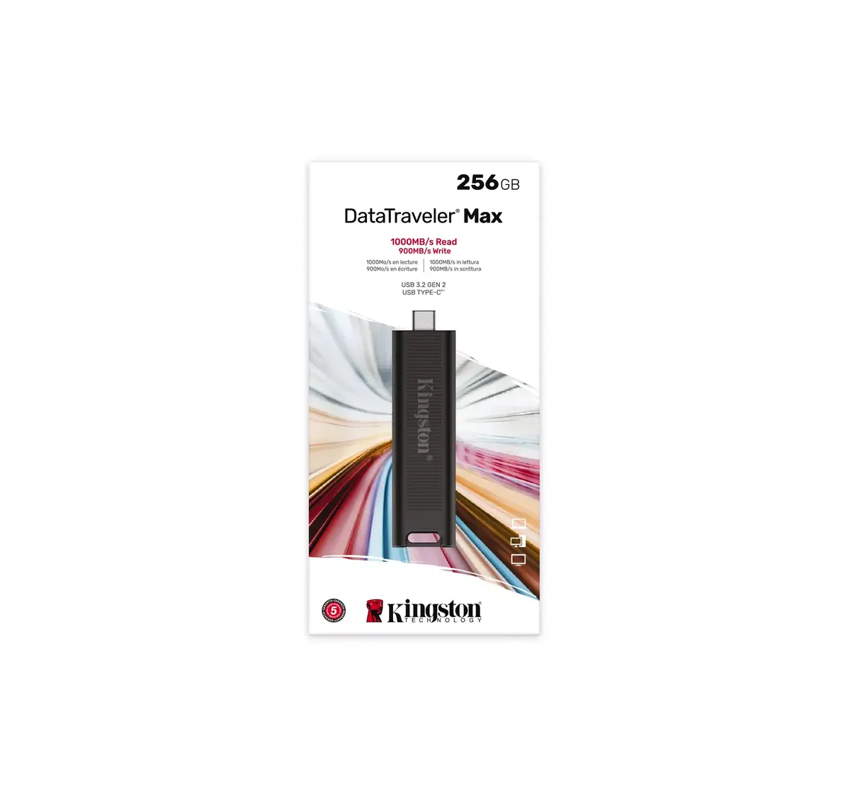 USB zibatmiņa Kingston 256GB DataTraveler Max Photo 9
