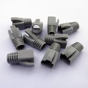 Накладка RJ45 DATACOM 4392 для CAT6A CAT7 серого цвета, 10 шт.
