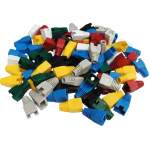 RJ45 aizsardzība DATACOM 4342 pelēks, komplekts 10 aizsargvāciņu RJ45 savienotājiem