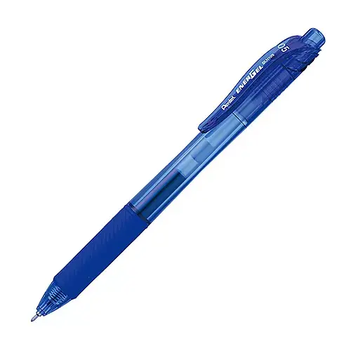 Pentel EnerGel-X Ievelkama gēla pildspalva Zila
