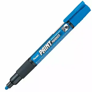 PENTEL Paint Marker MMP20, 4.0mm Conical Tip, Blue