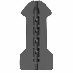Мастурбатор All Black D-229320 Силикон Черный
