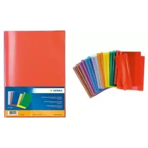 Защитные насадки для скоб Herma 7484 A5 прозрачные-оранжевые, 25 шт.