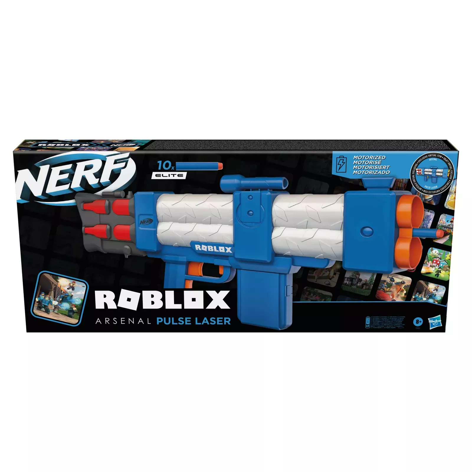 NERF Roblox Arsenal Pulse Laser Motorized Blaster Instructions