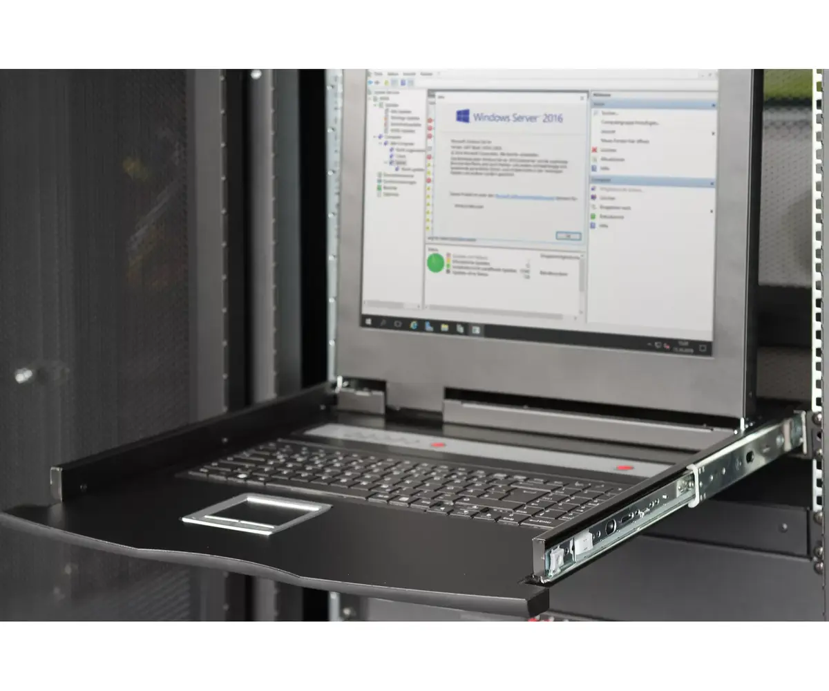 KVM консоль Digitus 17" LCD 1-Port VGA Photo 8