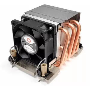 Cooler Inter-Tech N-11 Processor 6 cm Copper Silver