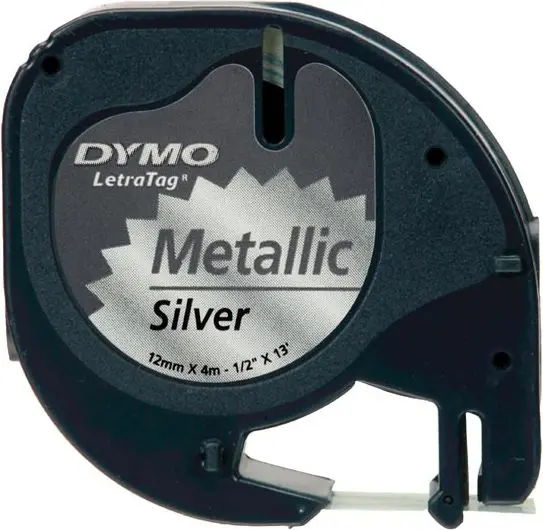 Etiķešu lente DYMO LT Metallic S0721730