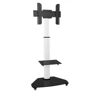 Floor Support with Shelf Trolley Techly ICA-TR3WH