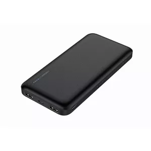 Gembird PB10-01 power bank Lithium Polymer (LiPo) 10000 mAh Black