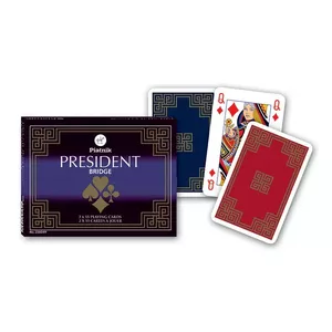 Card game Piatnik Cards International President — social card game, standard deck set