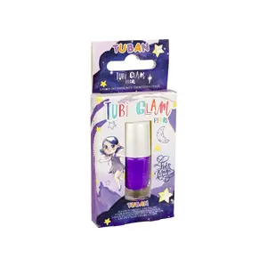 Лак для ногтей TUBAN Tubi Glam Pearl Purple — фиолетовый оттенок, тонирующий эффект, 1 шт.