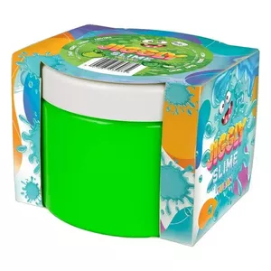 Antistresa rotaļlieta TUBAN Jiggly Slime 500g, zaļā ābola aromāts
