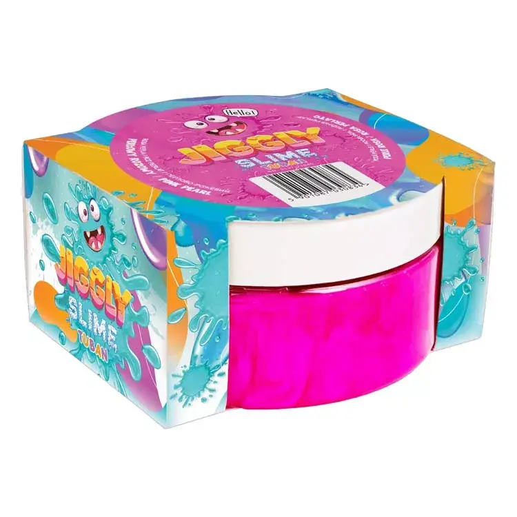 Слайм TUBAN Jiggly Slime розовый жемчуг 200г Photo 2