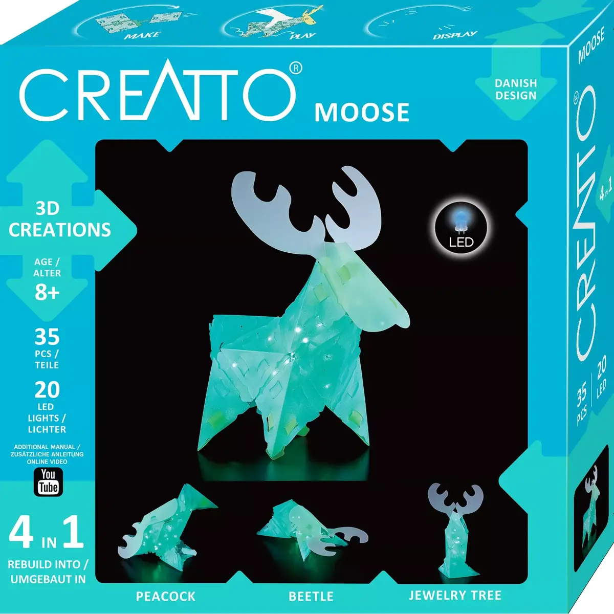 Animal erector set Piatnik Kosmos 3478 Photo 6