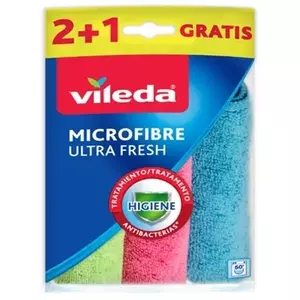 Vileda 4023103217409 cleaning cloth Microfibre Multicolour 3 pc(s)