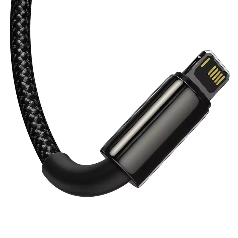 3-in-1 USB kabelis Baseus Tungsten Gold Photo 3