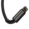 3-in-1 USB kabelis Baseus Tungsten Gold Photo 3
