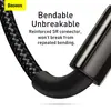 3-in-1 USB kabelis Baseus Tungsten Gold Photo 16