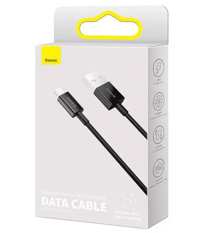 Baseus Superior USB cable USB 2.0 USB A–Micro‑USB A 2 m Photo 5