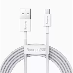 Baseus Superior USB 2.0 Cable USB-A to Micro-USB 2m White