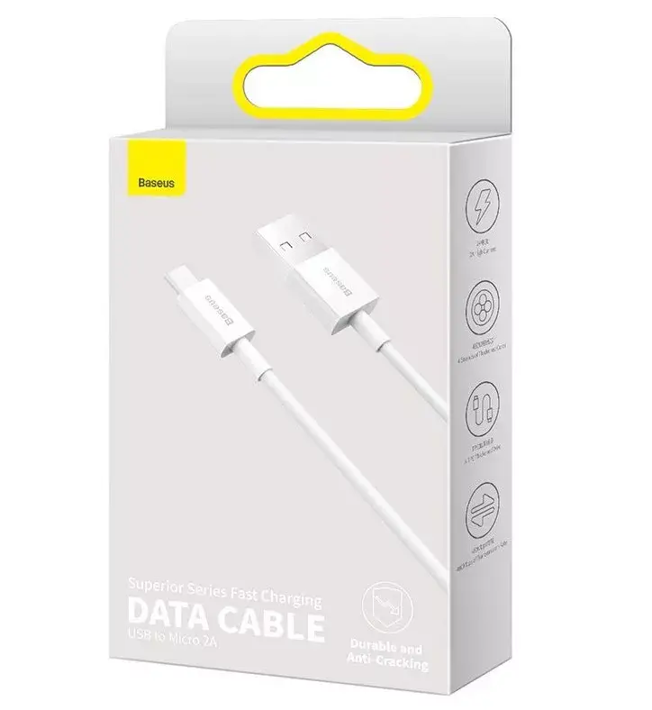 Baseus Superior USB-A to Micro-USB Cable 2m Photo 7