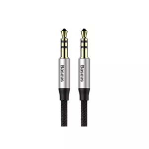 Audio Cable Baseus CAM30CS1 1.5m 3.5mm Black Silver