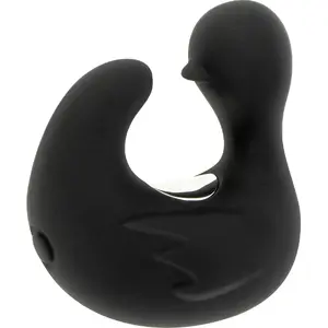 BLACK&SILVER DUCKYMANIA VIBRATOR BLACK (D-224111)