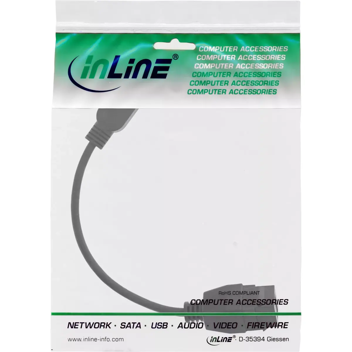 USB 3.2 Gen1 adaptera kabelis InLine 76206C Photo 2