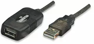 USB Extension Cable Manhattan USB-A to USB-A 10m Photo 4