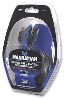 USB Extension Cable Manhattan USB-A to USB-A 10m Photo 5