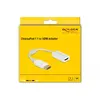 Adapteris DisplayPort 1.1 male uz HDMI female Passive white DeLOCK Photo 2