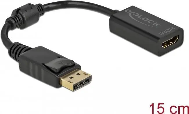 Adapteris DisplayPort 1.1 male uz