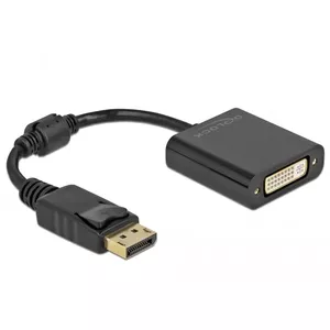 Adapter DisplayPort 1.1 male to DVI female Passive black DeLOCK 61008