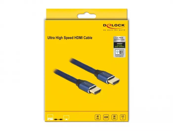 HDMI кабель DeLOCK Ultra High Speed 48 Gbps 8K 60 Hz Photo 2