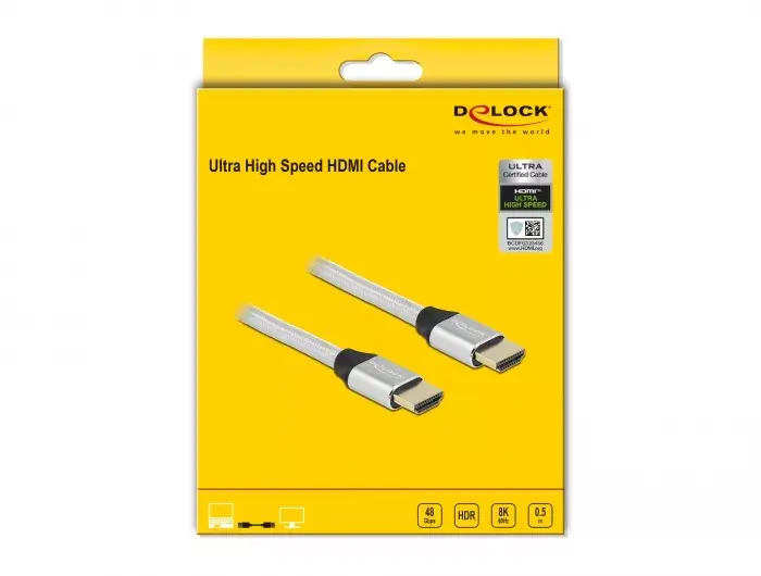 HDMI kabelis DeLOCK Ultra High Speed 48 Gbps 8K 60 Hz Photo 3