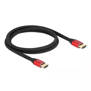 HDMI Cable DeLOCK Ultra High Speed 48 Gbps 8K 60 Hz red 1 m