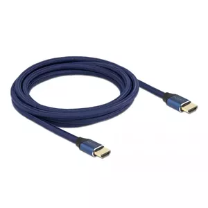 HDMI кабель DeLOCK Ultra High Speed 48 Gbps 8K 60 Hz синий 3 м