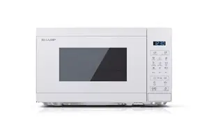 Sharp YC-MG02E-C микроволновая печь Белый Комбинированная микроволновая печь Столешница 20 L 800 W