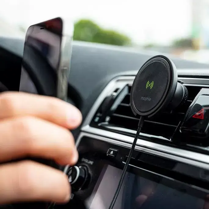 Zagg mophie Snap + Wireless Vent Mount Black Photo 4