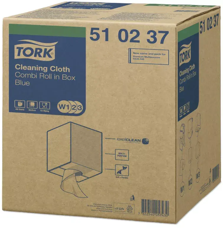 Paper cleaning cloth Tork 510237, 320 mm, 152 m Photo 3