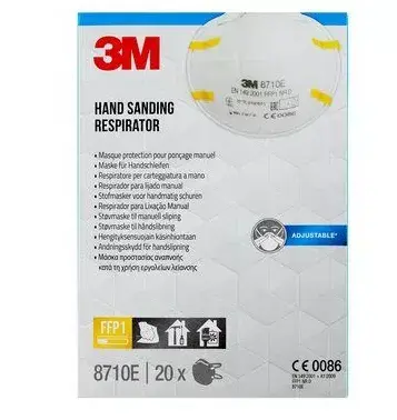 3M 8710PRO20 FFP1 kausveida maska Photo 2