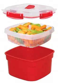 Steamer Sistema 1103 — 3.2 L microwave cookware Photo 2