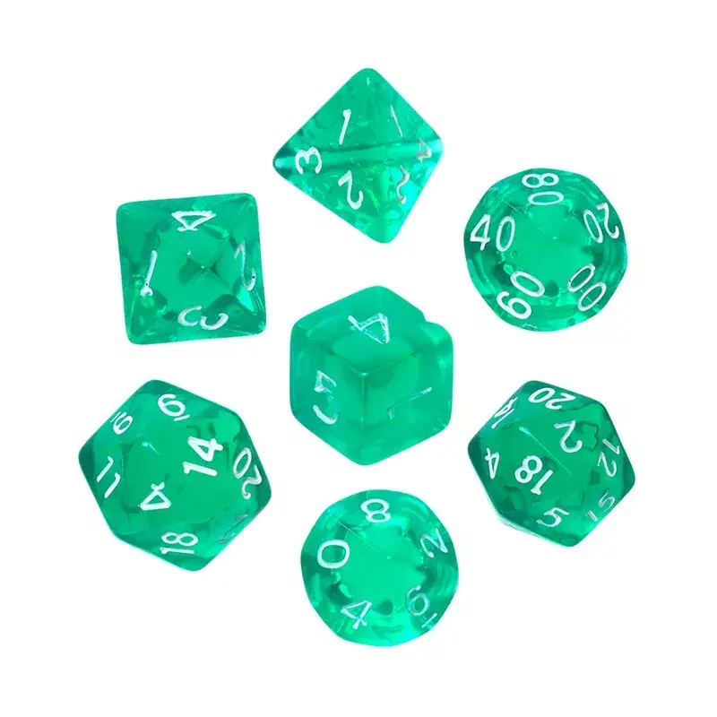 Mini Crystal Dice Green — Rebel Photo 2