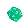 Mini Crystal Dice Green — Rebel Photo 3