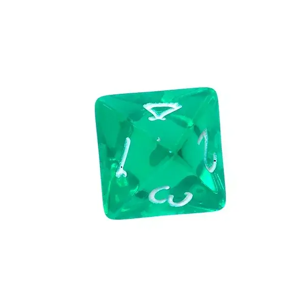 Mini Crystal Dice Green — Rebel Photo 5