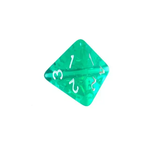 Mini Crystal Dice Green — Rebel Photo 8