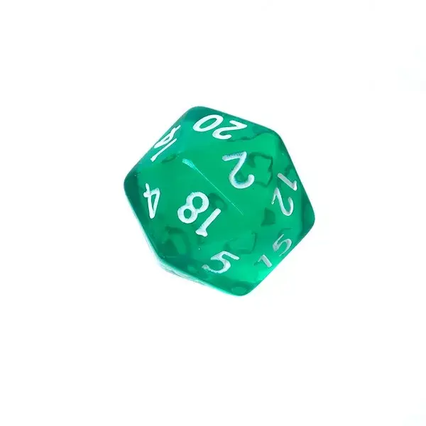 Mini Crystal Dice Green — Rebel Photo 9