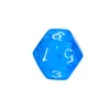 Rebel Mini Crystal Blue dice set Photo 5