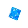 Rebel Mini Crystal Blue dice set Photo 6