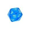 Rebel Mini Crystal Blue dice set Photo 7